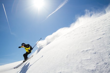 Sveitsin puolelta Portes du Soleilin hiihtoaluetta löytyi mukavasti kumpuilevaa ja hieman koskemattomampaa off-pistemaastoa.