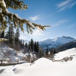 Mayrhofen maisema off-piste