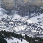 Wengen Lauterbrunnen valley