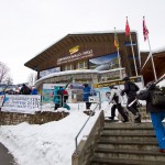 Wengen Grindelwald ski lift station