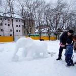 Kitzbühel centre snow elephant