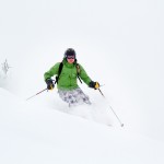 Kitzbühel off-piste skier