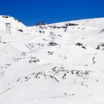 Les 2 Alpes hiihtoalue yläosa