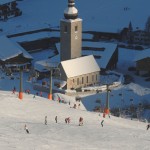 Lech Zürs hiihtokeskus rinteet laskettelu