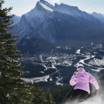 Rinne laskettelu Banff hiihtokeskus