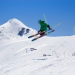 Kaprun Kitzsteinhorn snow park skier