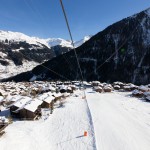 Sierre-anniviers grimentz skiing village