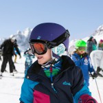 St. Moritz kids skiing