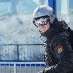 St. Moritz skier piz noir