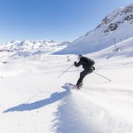 St. Moritz corviglia downhill skiing