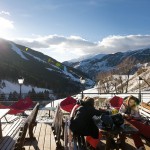 Grandvalira Andorra Soldeu after ski terrace