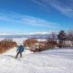 furano hokkaido slope snowboarding