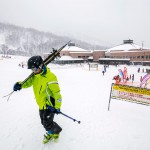 kiroro ski center down station
