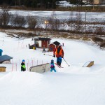 Ruosniemi Pori hiihtokeskus parkki
