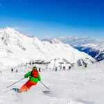 Innsbruck Stubai glacier skiing slope