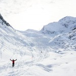 Innsbruck Stubai glacier wilde grup'n skiroute