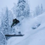 Pullinki Svanstein offpiste snowboarding